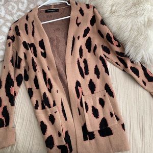 Leopard cardigan